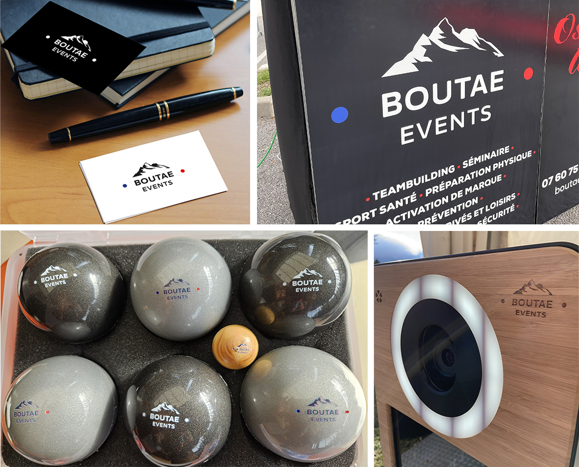 réalisations pour Boutae Events